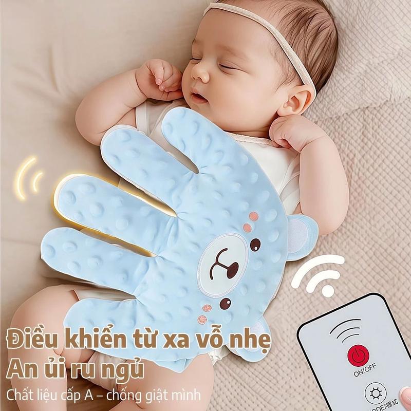  Bàn Tay Ru Ngủ Cho Bé Chống Giật Mình 3 Chế Độ Vỗ Điều Khiển Từ Xa Cho Bé Ngủ Ngon Giảm Khóc Quấy 