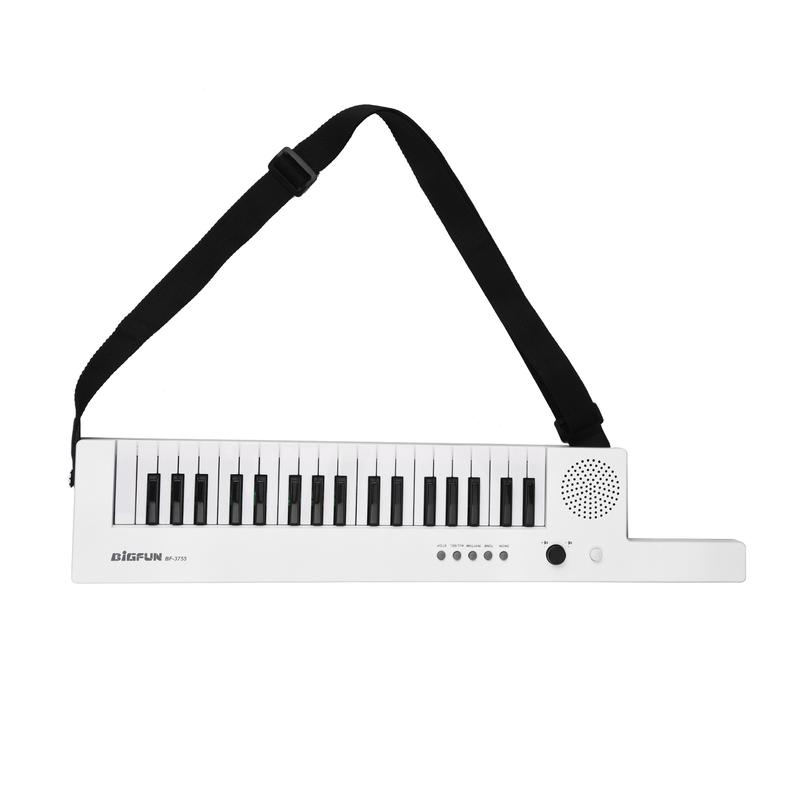 Đàn Piano Điện Tử, Đàn Ghi Ta, Có Bàn Phím Mini, Bàn Phím Điện Tử 37 Phím, Có Thể Sạc Lại, Thích Hợp Cho Trẻ Em 1