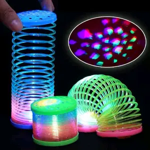 MAINAN ANAK MAGIC SPRING LED NYALA/PER PEGAS RAINBOW LED NYALA Lampunya Toys