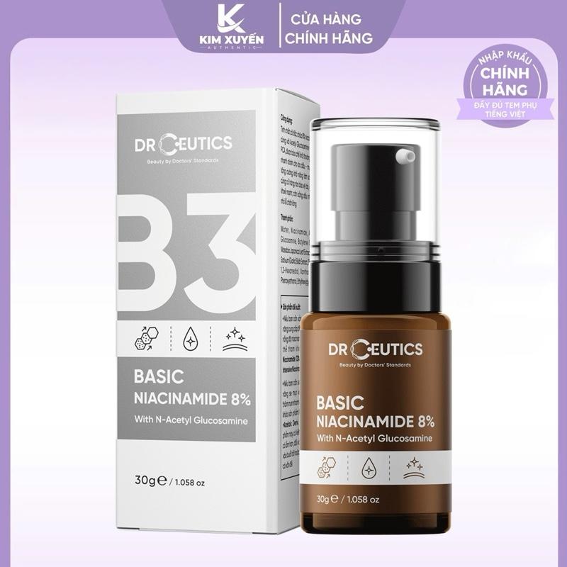 DR CEUTICS B3 Serum B3 Basic Niacinamide 8% Dr Ceutics 30g Skincare
