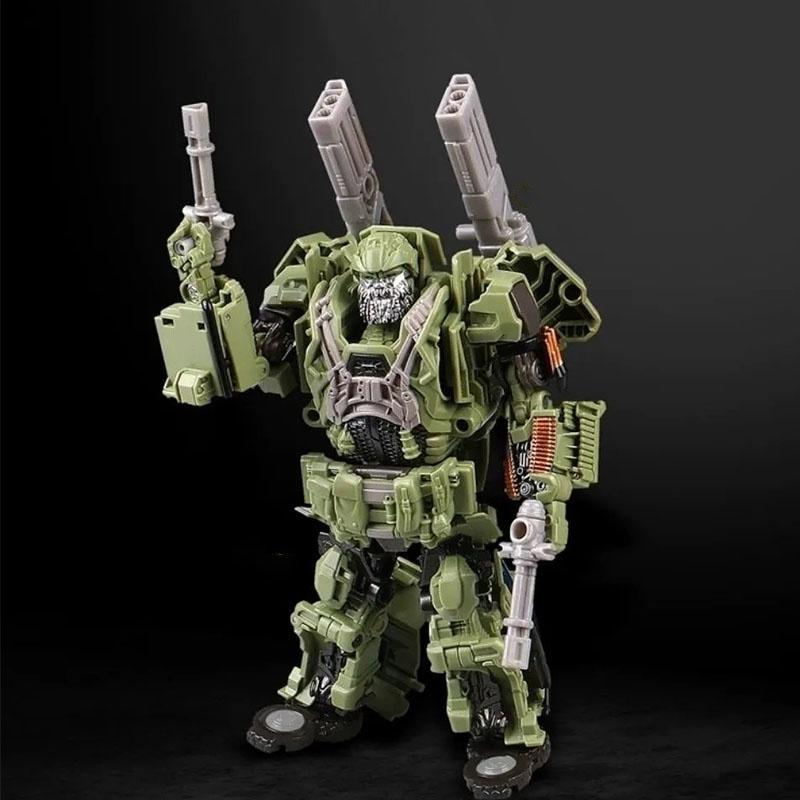 Product Introduction of Hound Transformers 5 Toys Figure The Last Knight Transformer Robot Jeep Robot  Action Figure Toy Gifts 25