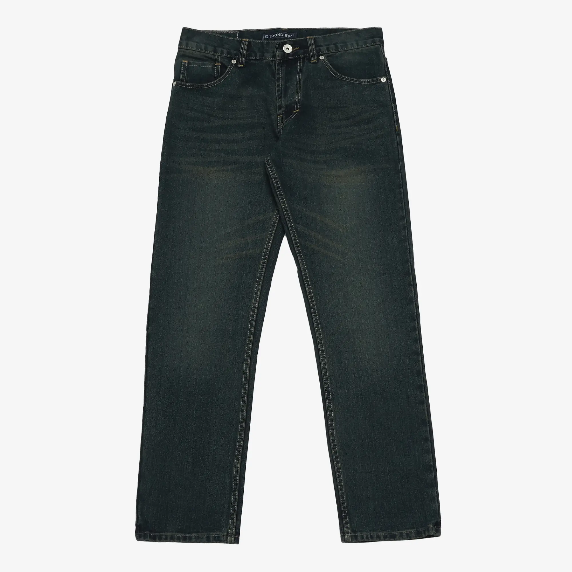 Trondheim Celana Denim Standar Basic Jarnar Dark Tink