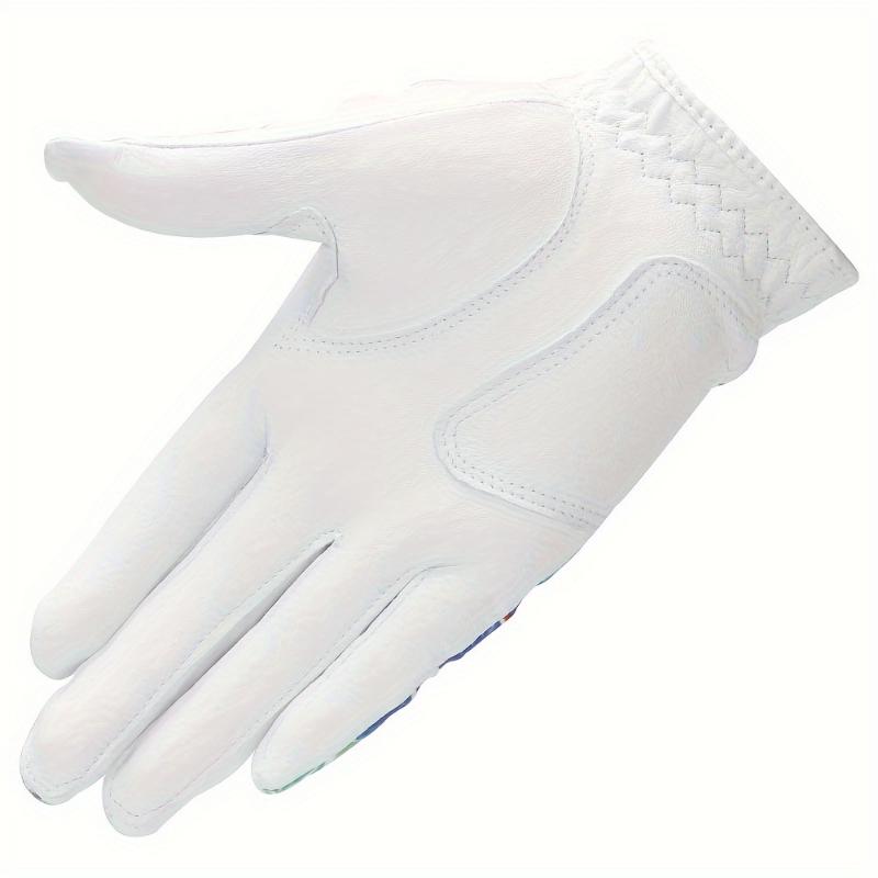 Soft Sheepskin Golf Gloves - 1 Pair for Women, Breathable Stretch Lycra, Fashion Non-slip with Wear-resistant Palm, Perfect Gift for Female Golf Enthusiasts 8