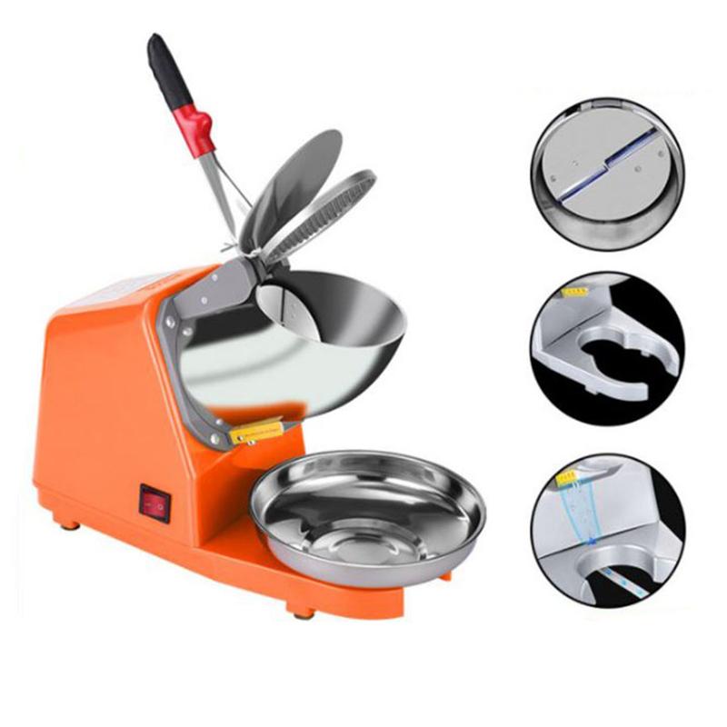  Máy Bào Đá Tuyết 2 Lưỡi 2 nắp Máy Bào Đá Làm Kem chanh tuyết 