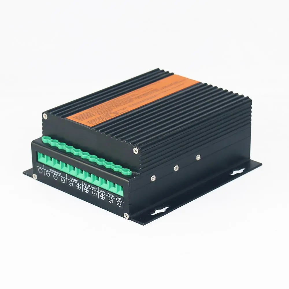 2000W Solar & Wind Powered Charge Controller, 1 Count Solar Panel Charge Controller, MPPT Function Controller with LED Light Display, Home Accessories