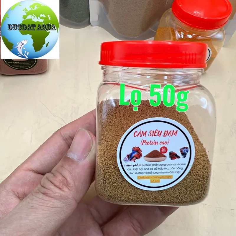 ￼ARTEMIA , trùng huyết , siêu đạm , tảo xoắn sấy khô,  50-100g giàu dinh dưỡng- TOP 1thức ăn cho cá con -đức đạt aqua 5
