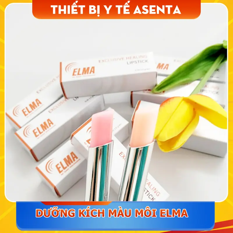 Son dưỡng môi có màu Elma, Dưỡng kích màu môi sau xăm, ngừa thâm loang - Hũ/Son thỏi - Cosmetic, Mỹ Phẩm 2