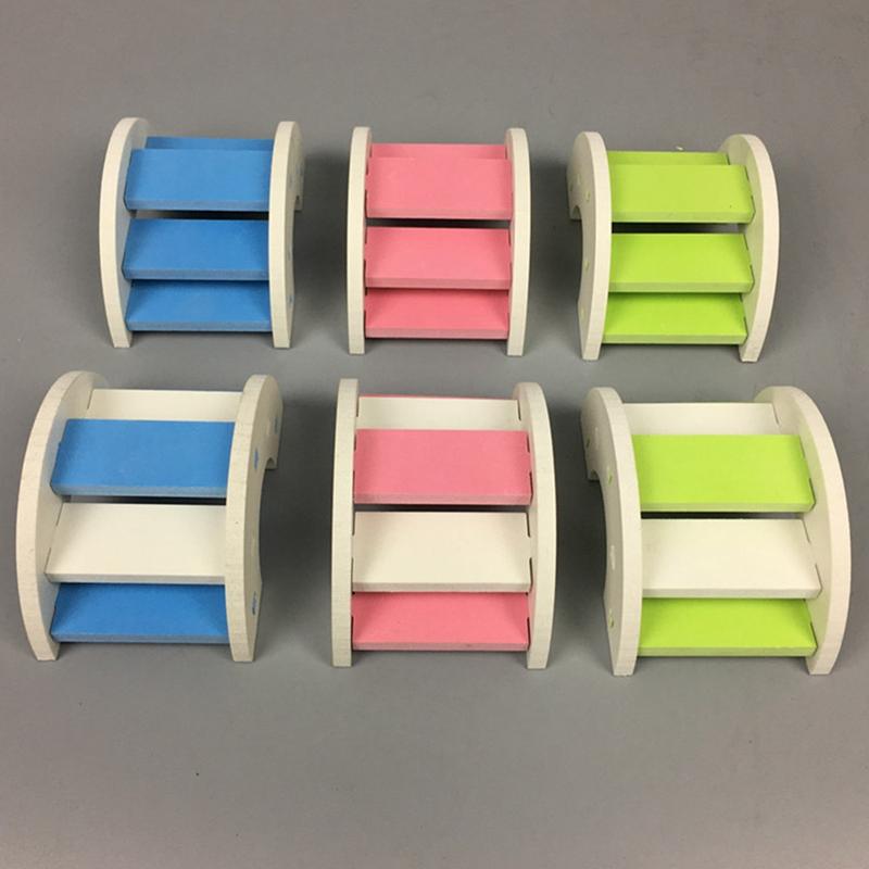 Product Introduction of Hamster Ladder Rainbow Bridge Pet Toys Plastic Bridge Hanging Toys Small Animals Cage Accessories 6