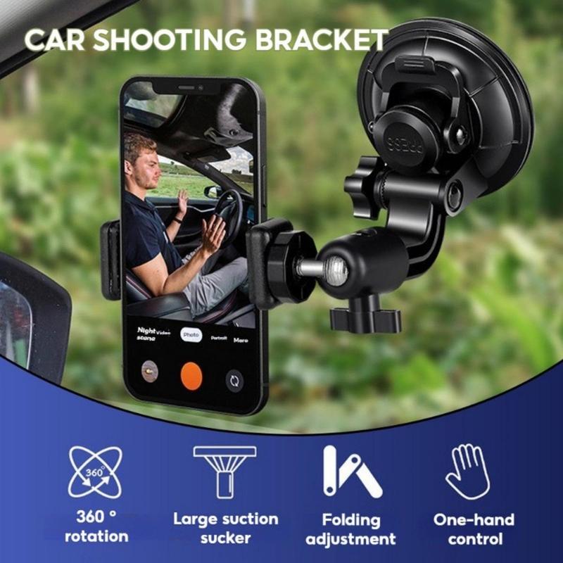 Car mobile phone shooting bracket suction cup navigation bracket ...