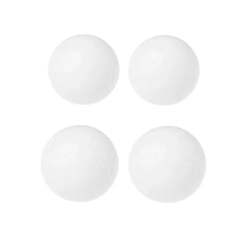 Quả Bóng Đá Bàn, Ruoti, 2 Chiếc, Thay Thế, Bóng Đá Mini Màu Trắng, Làm Bằng Resin, Thích Hợp Cho Trò Chơi Trong Nhà Và Sân Khấu Chính Thức, Bóng Bóng Đá 1