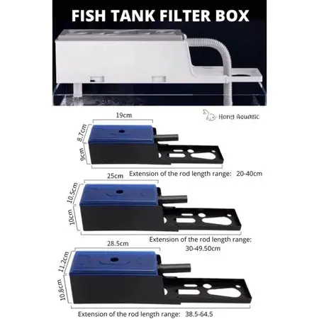 Ready StockAquarium Top Filter Fish Tank Filter Box S/M/L Size Fish Tank Water Pump Filter Box 3 Size top filter Fish Tank Filter Box S/M/L size Fish Tank Water Pump Filter Box 3 Size