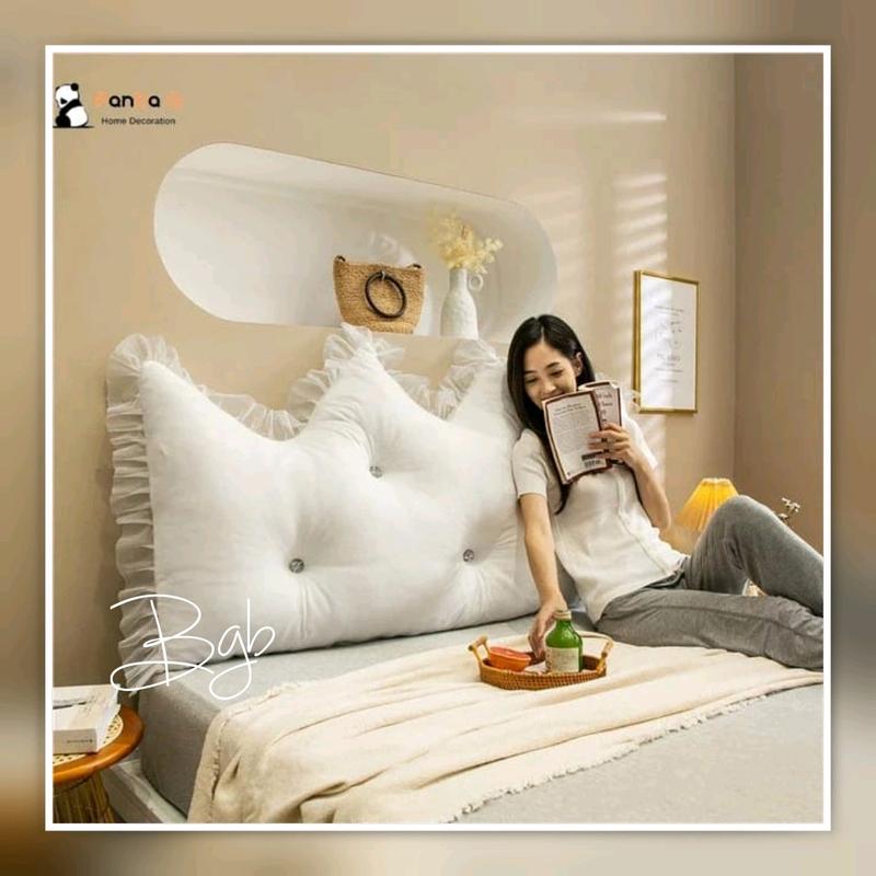 BGB BANTAL SANDARAN HEADBOARD CROWN DIAMOND Dekorasi 1