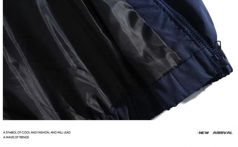 Product Introduction of Japanese-Style Retro Color Contrast Patchwork Stand Collar Jacket Men's Spring and Autumn Fashion Brand Loose Preppy Style Couple Casual Jacket waterproof  jacket Menswear Coats leather  jacket Tops Lingerie 8