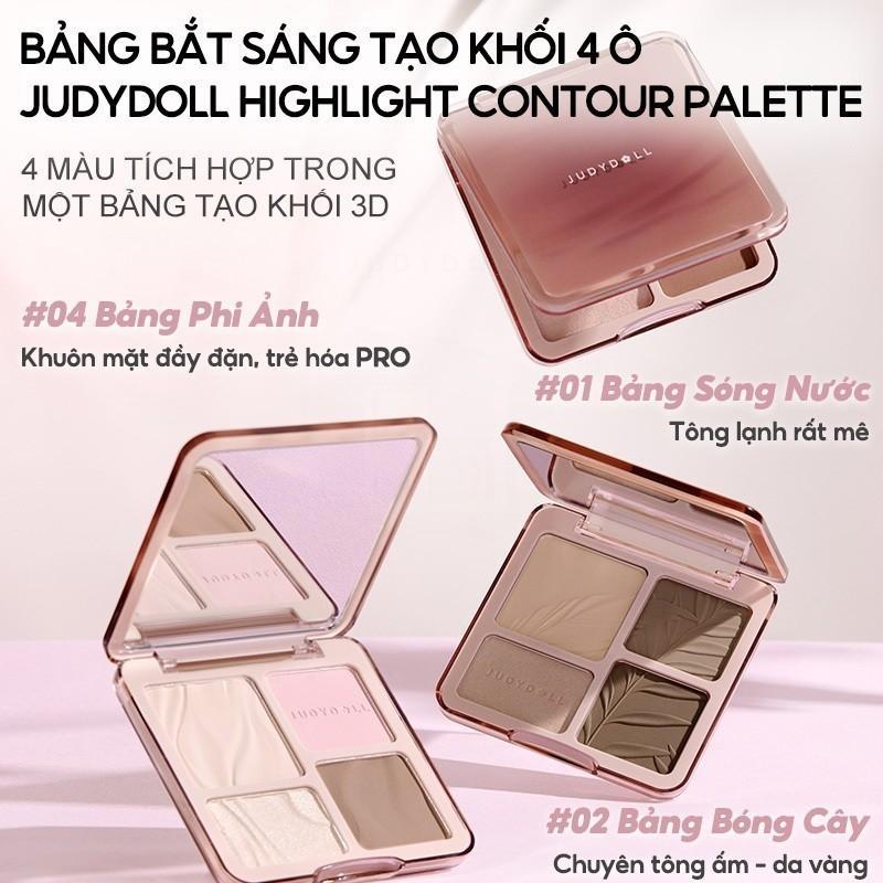 Product Introduction of [JUDYDOLL] Bảng phấn bắt sáng và tạo khối Tự nhiên Lâu trôi Chống nước Cosmetic Mỹ Phẩm Nữ Trang Điểm Women Nữ Trang Điểm Women 4