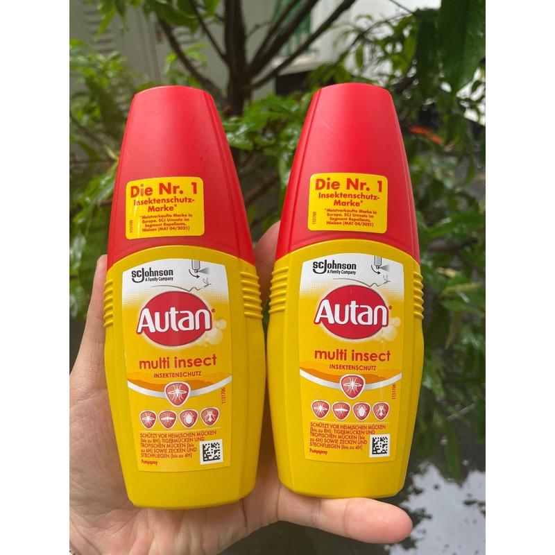 Hàng Đức Xịt chống muỗi và côn trùng Autan 0