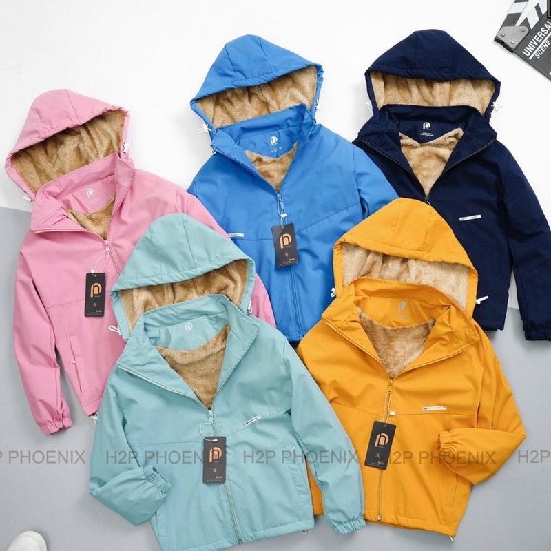 Áo khoác lót lông 3C cho bé trai , bé gái Jacket Len