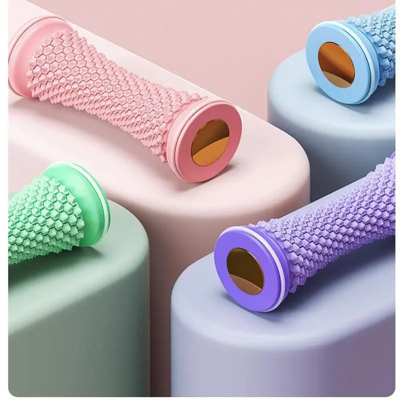 Foot Massage Roller, 1 Count Multifunctional Portable Yoga Fascia Ball for Plantar Fasciitis, Deep Reflexology Tissue Muscle Massage for Foot Heel Pain 6