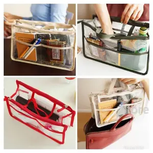 Bag in bag transparant organizer tas ( jadi gampang gonta ganti tas top