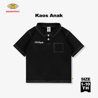 Gambar KiddSupply Polo Stitch Shirt Wisdom Black l Kaos Anak | Polo Kids | Atasan Anak | KDPSSTITCH002 - Black Stitch, S dari KIDDSUPPLY Kab. Banyuwangi 1 Tokopedia