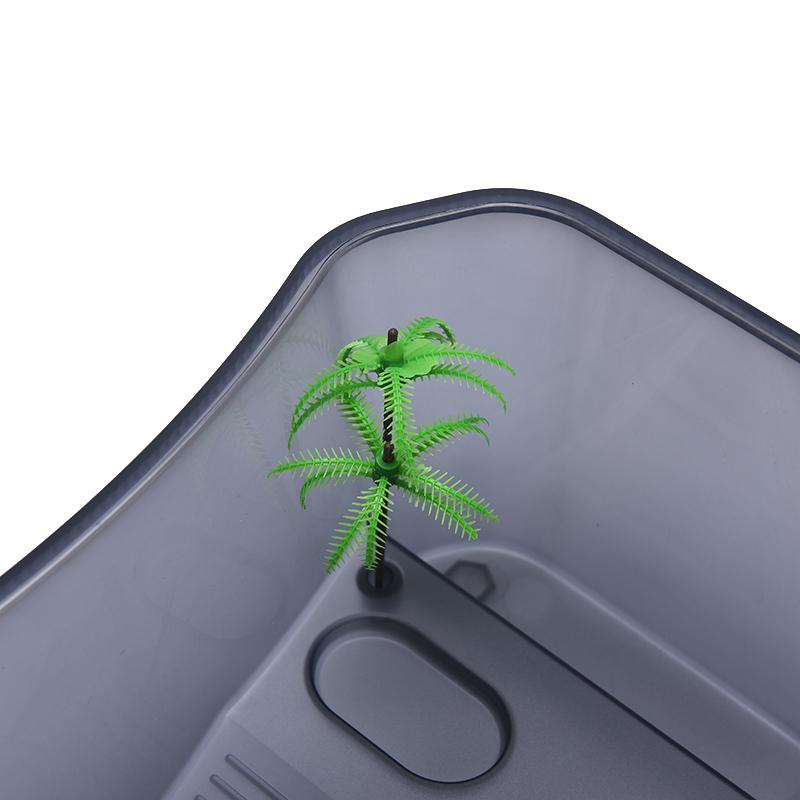 Hộp Cho Bò Sát Vivarium, Hộp Cho Rùa Ăn, Rùa, Bể Bệ Basking 3