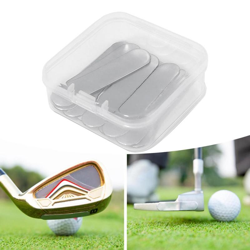 10Pcs Golf Weight Tapes, Golf Putter Weight Tapes Adjust Weight 3G Golf Club Weights Tennis Racquet Weight Strips 6