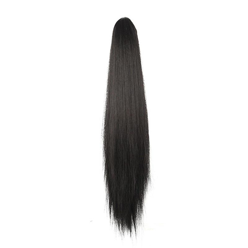 Product Introduction of Long Claw Ponytail Hair Fashion Women Long Claw Ponytail Synthetic Hair Extensions Straight Hair Pony Tail Hairpiece Wigs 22