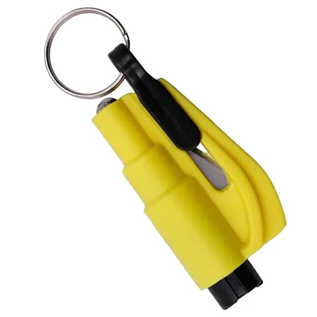 Product Introduction of Safety Hammer Car Emergency Rescue Kit Portable Key Chain Window Breaker Glass Emergency Hammer 20