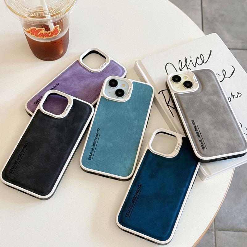 Product Introduction of Compatible with Apple 16   iPhone Sheepskin Leather Luxury      phone case 16