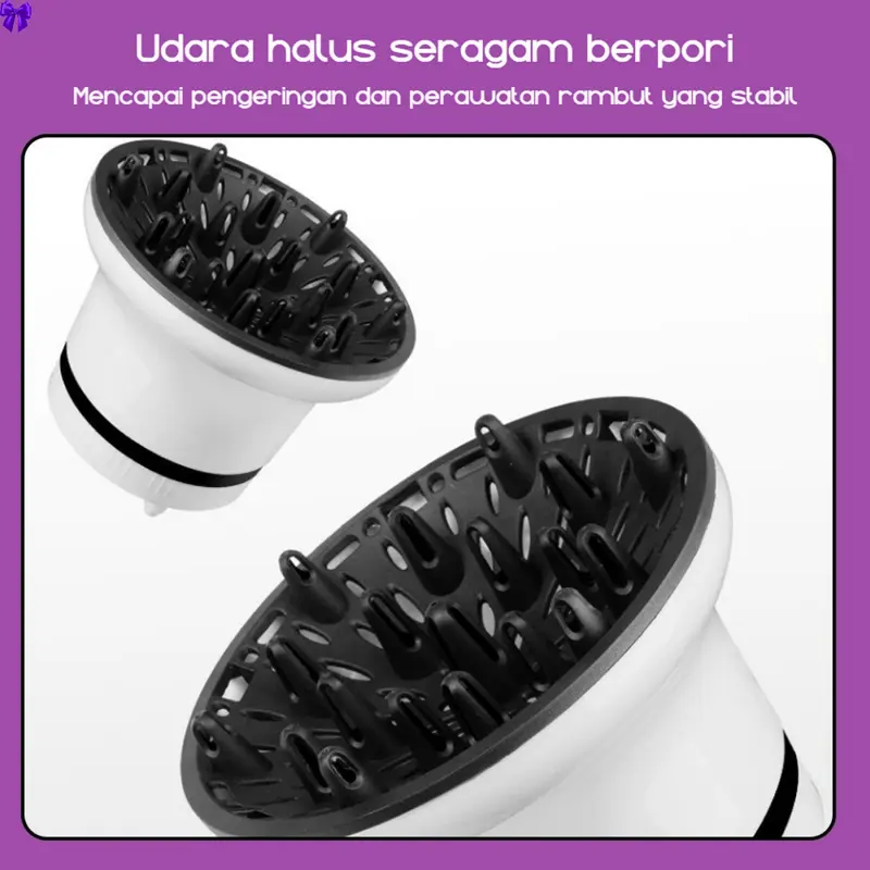 Universal Curly Hair Dryer Diffuser for Blow Dryers Hair Diffuser Penata Rambut Rumahan Untuk Rambut Keriting 7