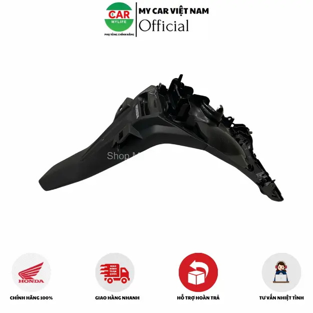Chắn bùn sau - dè sau HONDA VISION năm 2014--2016-2018-2020 màu Đen.  80100K44V00ZA Phụ Kiện Phụ Tùng 0