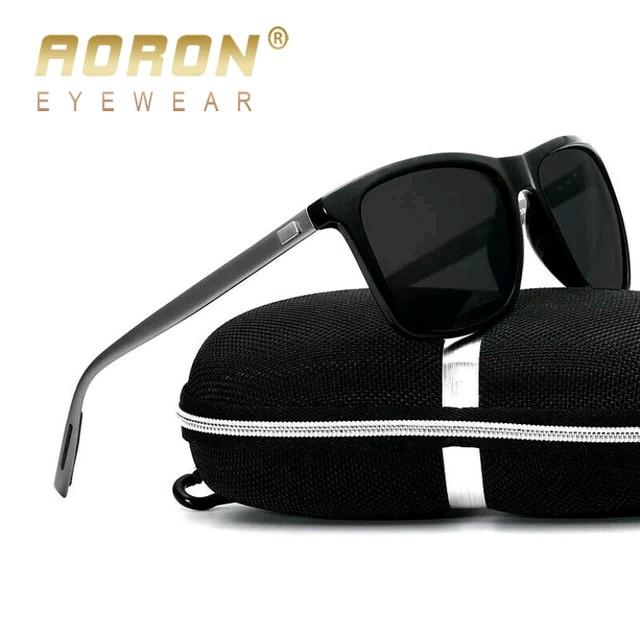 COD Bayar Di Tempat Kacamata Pria polarized anti silau kualiatas premium Bingkai Penuh tac polarized lensa blue 1