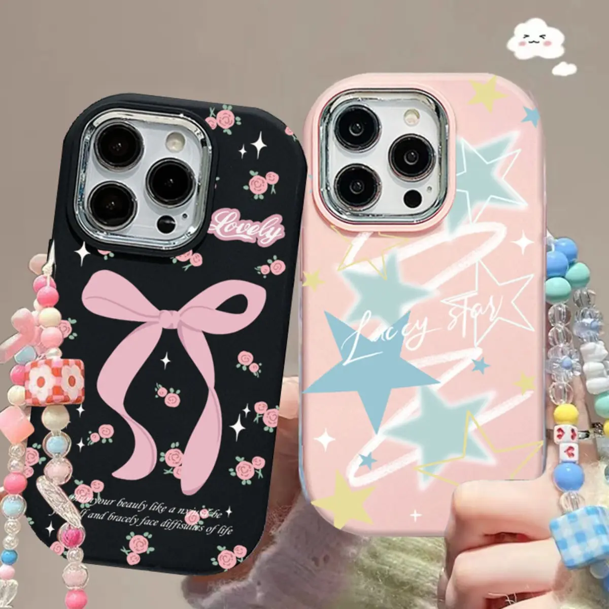 Casing hp Infinix smart 9 Hot 50i Note 40 4G Note 40 Pro Hot 40 Pro Smart 8 Pro Smart 7 6 5 Note 30 Hot 40i 30i Note 12 G96 Hot 9 11Play 10Play Spark20 20C 10c Spark GO 2024 P55 Bow Tie Crushed Flower Case