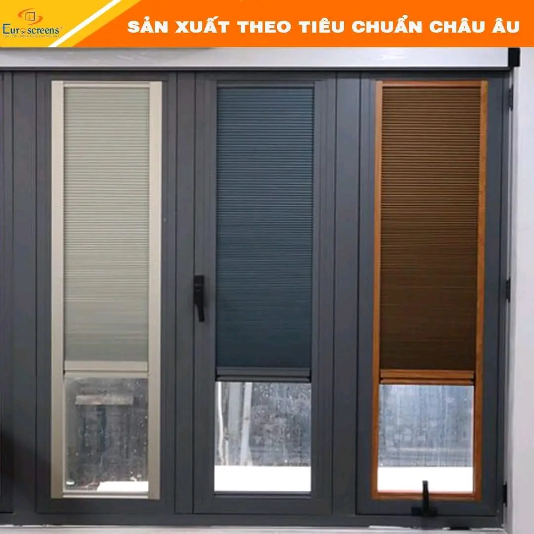 Rèm tổ ong trên kính, làm theo yêu cầu