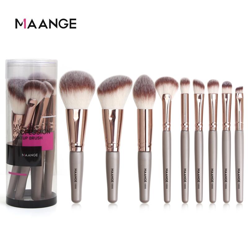  Bộ 9 Cọ Makeup Chuyên Nghiệp MAANGE Kèm Bao Đựng 5886 - Women Nữ Trang Điểm Mỹ Phẩm Trang Điểm Mỹ Phẩm Trang Điểm Mỹ Phẩm Trang Điểm Mỹ Phẩm Cosmetic 