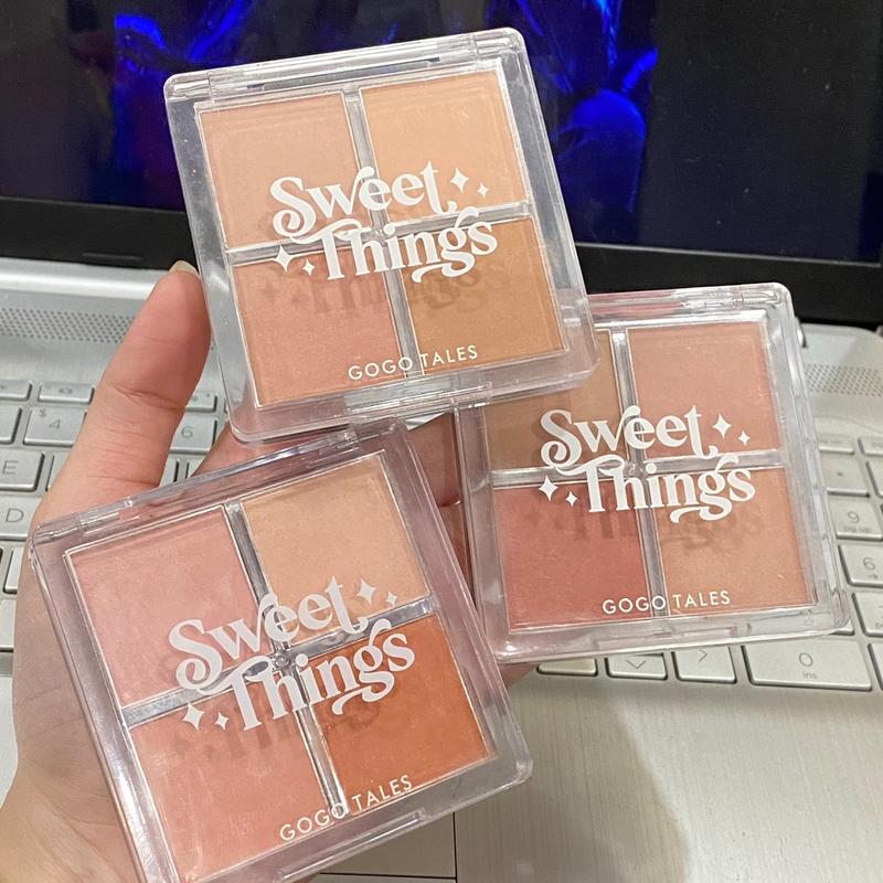 [GOGO TALES] Bảng Phấn má hồng 4 ô màu GOGO TALES Sweet Things