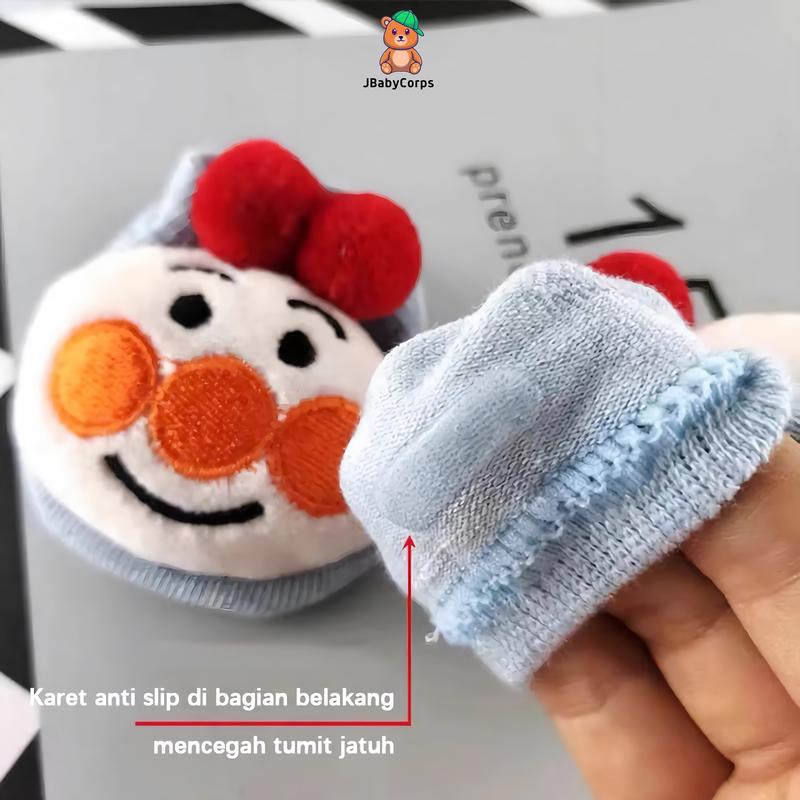 Kaos Kaki Bayi Boneka Karakter 3D anti slip Sepatu Bayi 3D 2