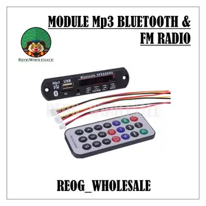 MODUL MP3 MODULE MP3 BLUETOOTH PLUS FM RADIO VIRE KIT MODUL MP3 BT KIT MP3 KIT PEMUTAR LAGU MP3 USB PLAYER BLUETOOTH MERK VIRE ORI ORIGINAL ASLI