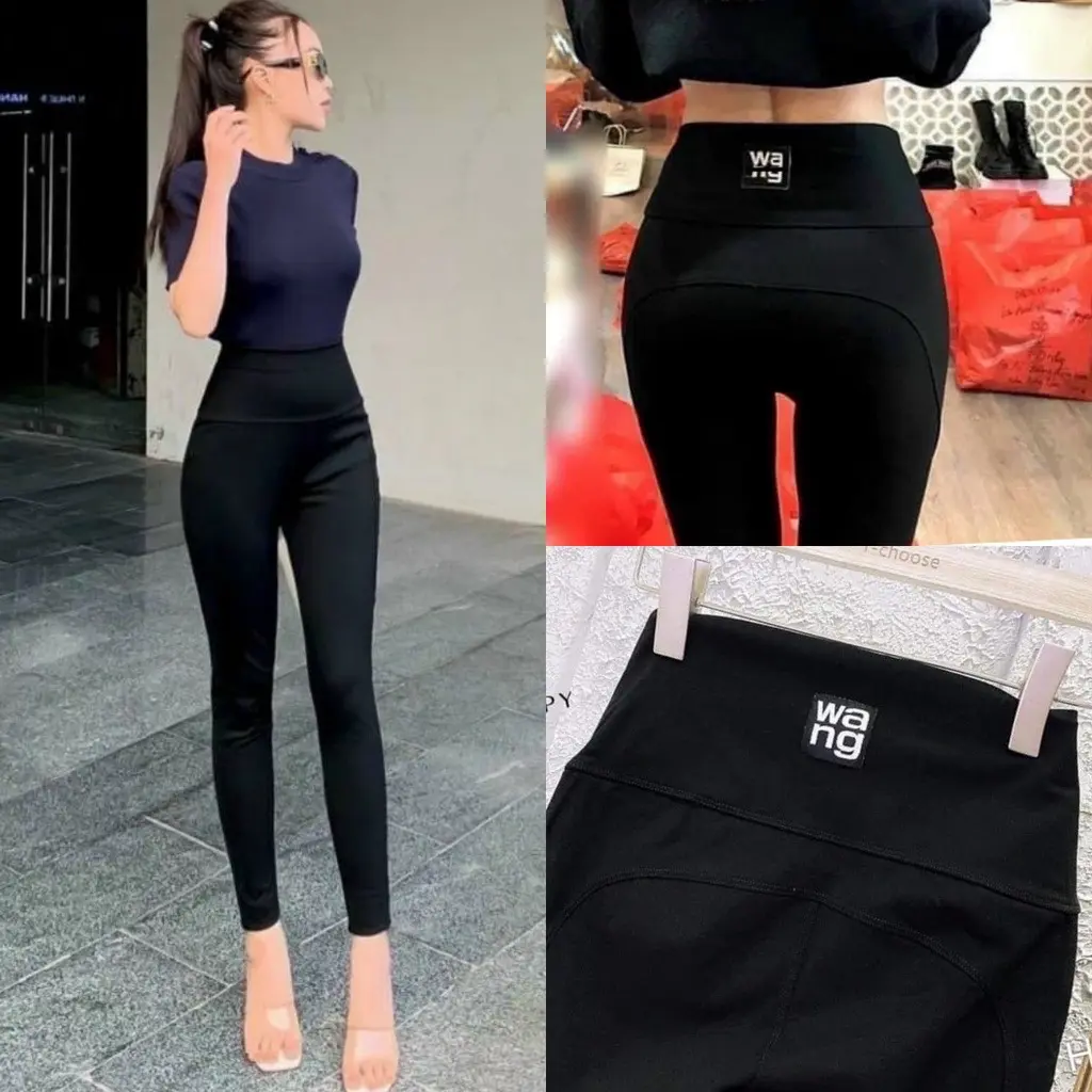 Quần legging wang vải u mì hàn cao cấp loại 1 nâng v3