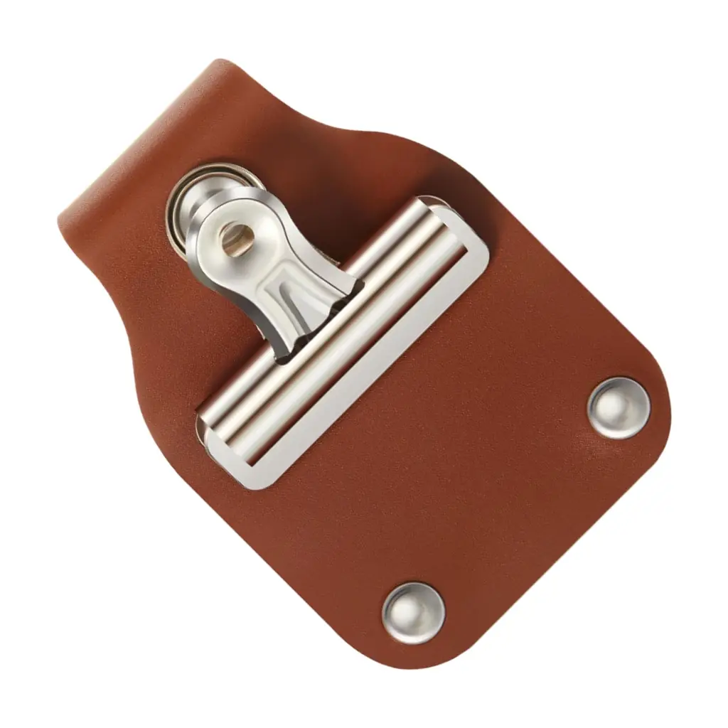 dong Exhibitor Number Holder Livestock Show Number Holder Leather Number Belt Clip