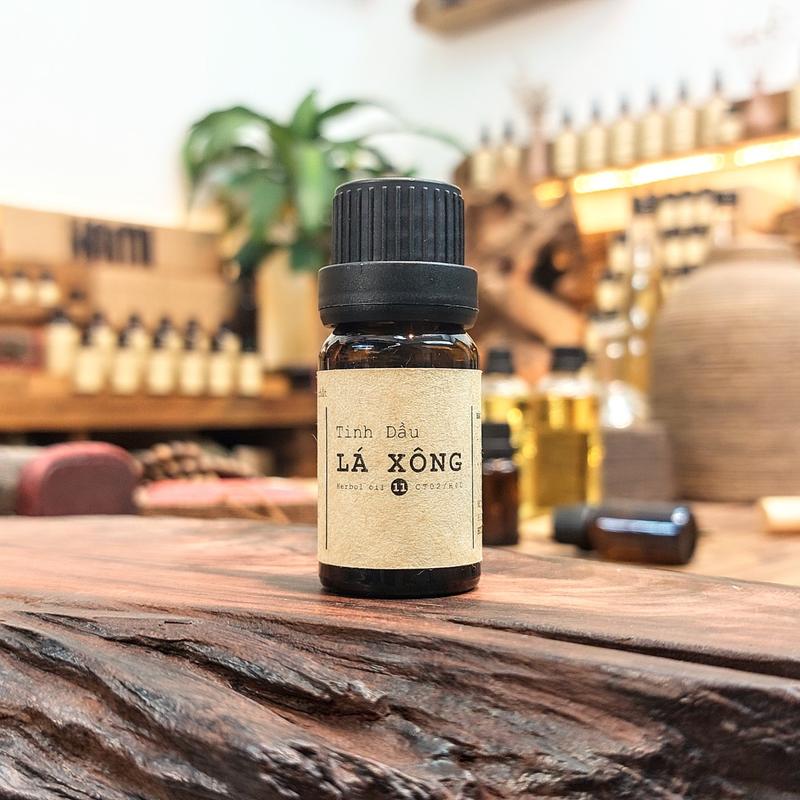 Tinh Dầu Lá Xông - Tặng Đèn Nến - Tặng Cốc Xông - Xông Cúm, Xông Hơi, Giải Cảm, Chăm Sóc Sức Khoẻ - Thơm Phòng, Thư Giãn - Dầu Thơm Phòng 5