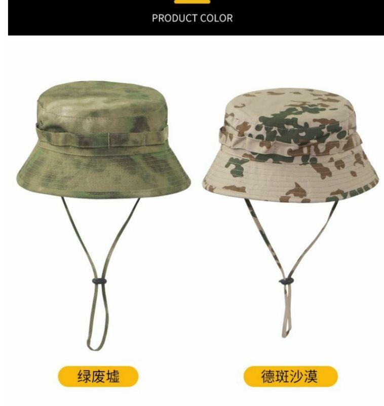 Product Introduction of Mũ Boonie Rằn Ri, Phong Cách Chiến Thuật, Mũ Tròn Nhỏ Thích Hợp Cho Người Hâm Mộ Quân Sự, Che Nắng Ngoài Trời, Chống Nắng, Chống Nắng, Mũ Leo Núi, Thích Hợp Để Câu Cá Và Mùa Hè, Mũ Ngư Dân, Dành Cho Nam Giới Phụ Kiện Đội Đầu 5