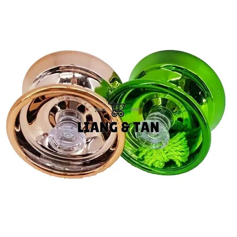 MAINAN YOYO CHROME METALIK DENGAN 3 BEARING SOUND LAKER/YOYO BESI METALIK LAKER SUARA 2