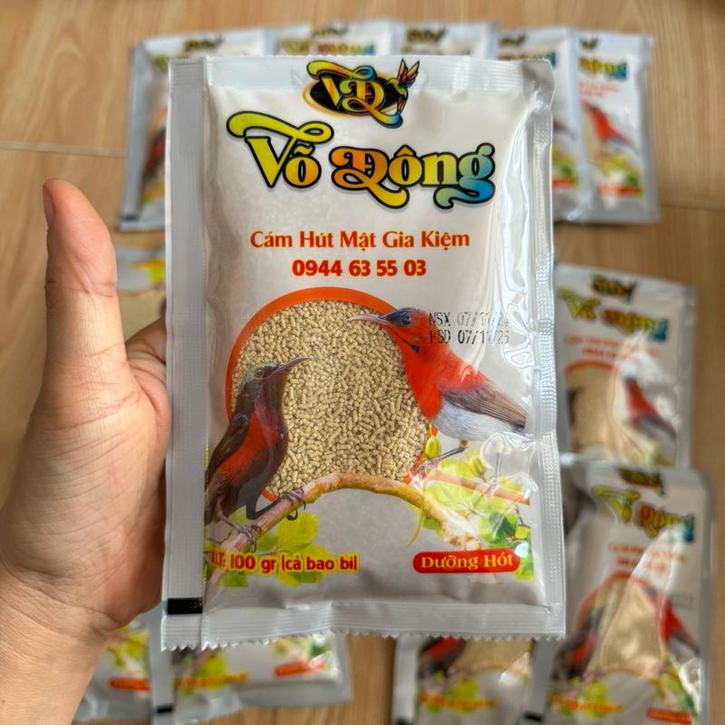 Cám hút mật gia kiệm Thức ăn cho chim nhiều chất dinh dưỡng giúp chim khoẻ mạnh gói 100g