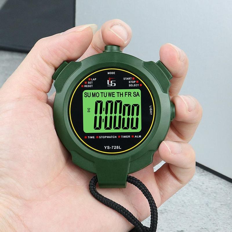Product Introduction of Stopwatch Chronograph Timer Counter Waterproof Digital LCD With Battery Sport 25