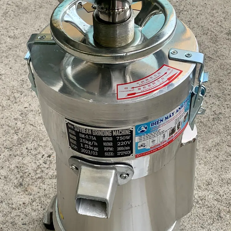 Máy xay vắt đậu nành tách bã 750W làm đậu hũ ,tào phớ 7