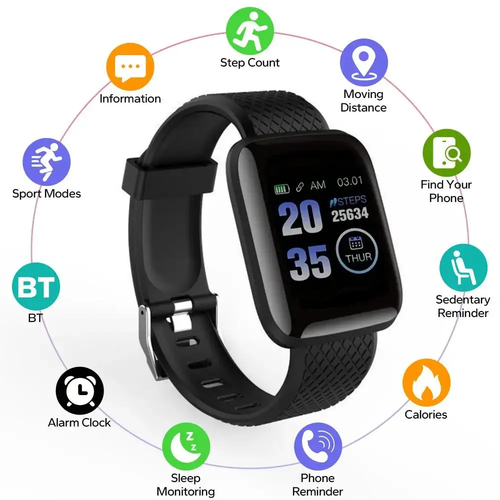 1 Piece Multifunctional Large Screen Bluetooth Smart Watch, Waterproof ...