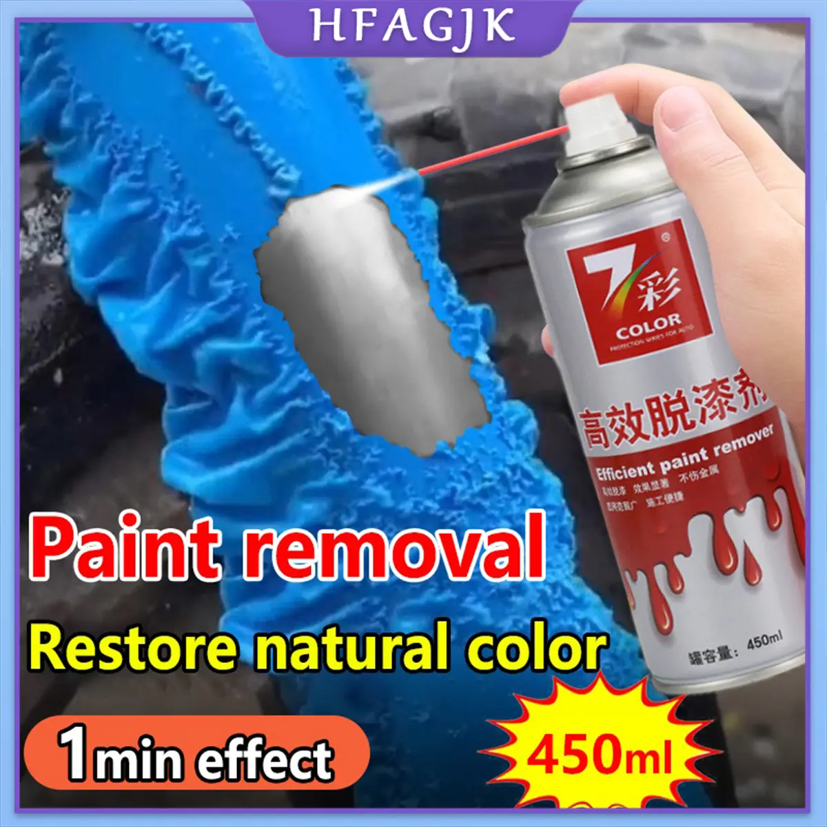 paint remover 450ml powerful paint remover for automobiles Quick paint removal in 30 seconds