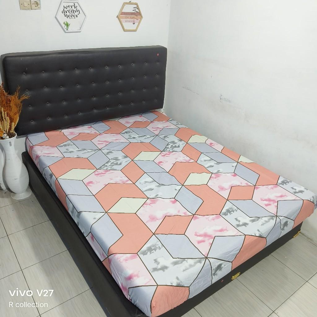 PROMO!!!! sprei 100rb dapet 3pcs Katun Bisa Dicuci