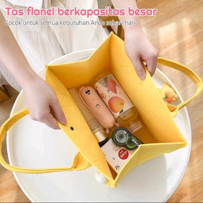 totebag lucu,unik, tas bayi,totebag hampers Wanita Casual Brown 1