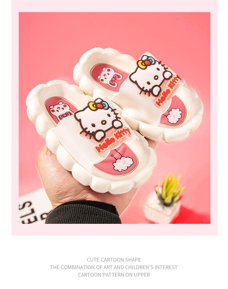 Product Introduction of Dép Xăng Đan Bé Gái, Đám Mây Thoải Mái, Thích Hợp Cho Mùa Hè, Sử Dụng Trong Nhà, Phòng Tắm Hoạt Hình, Không Trơn Trượt, Cho Trẻ Em Và Bé Gái 10